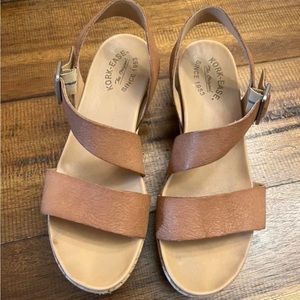 Korkease sandals. Size 8